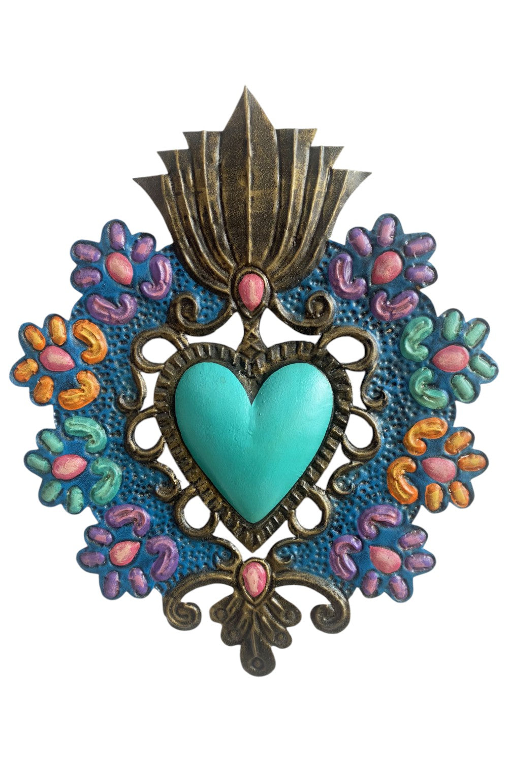 MEXICAN TURQUOISE PRIMAVERA HEART