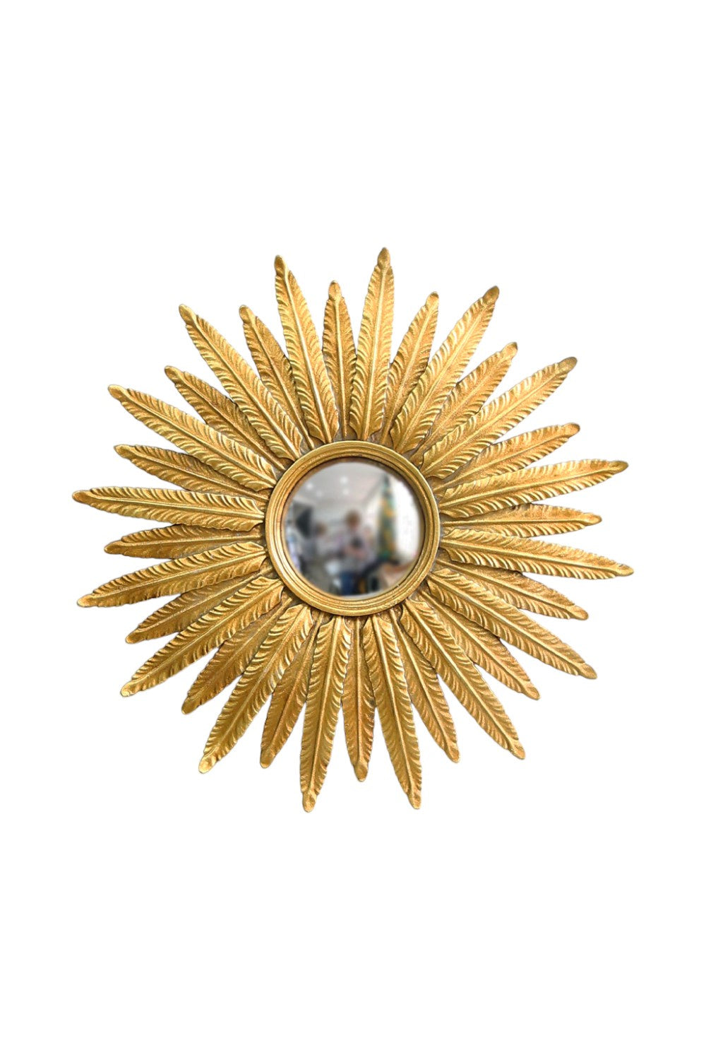 ATELIER DE THIERS MINI FEATHER CONVEX MIRROR