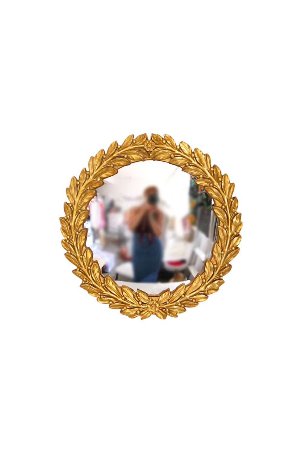 ATELIER DE THIERS GOLD LAUREL MIRROR LARGE