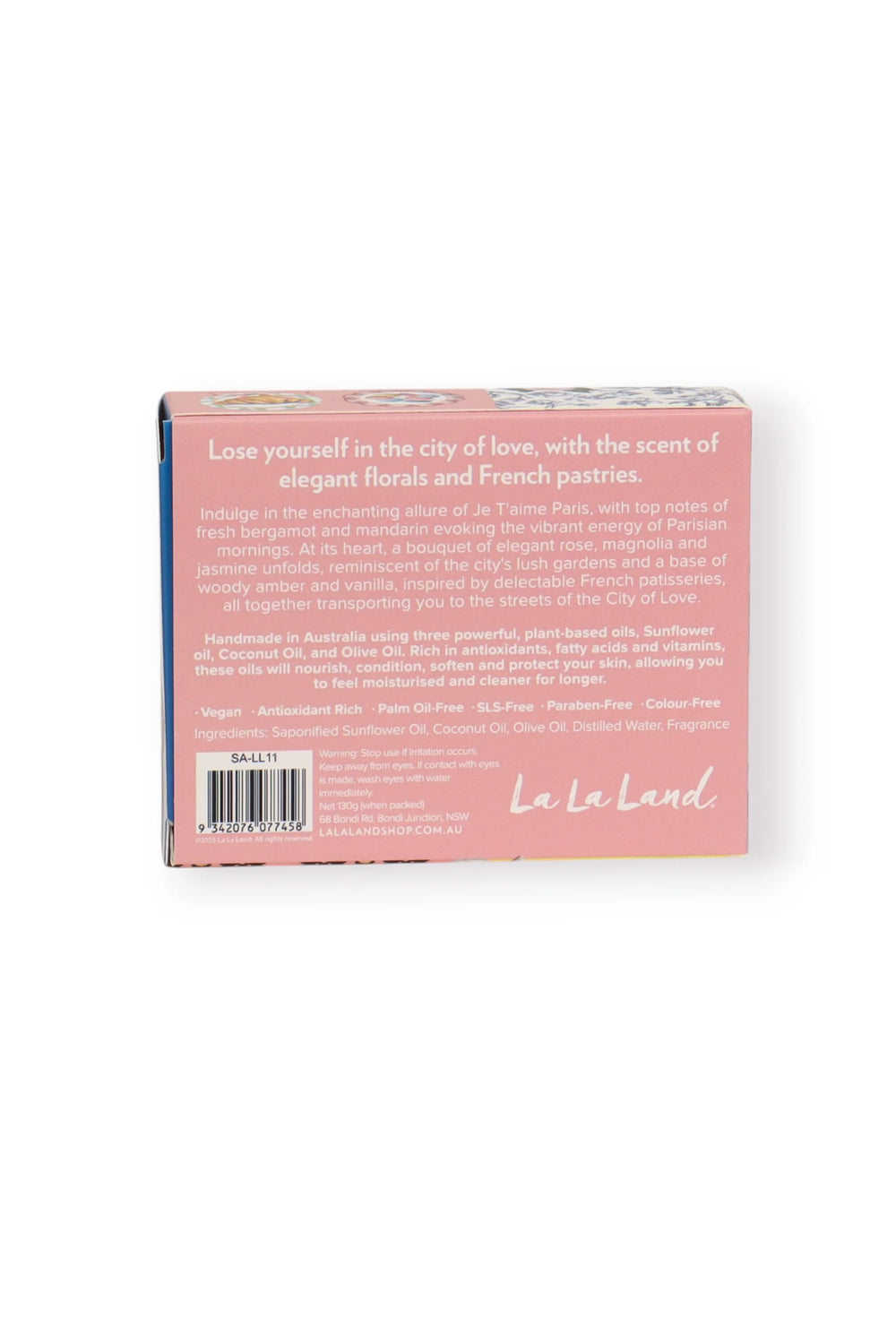 LA LAND AUSTRALIAN NATURAL SOAP JE T&
