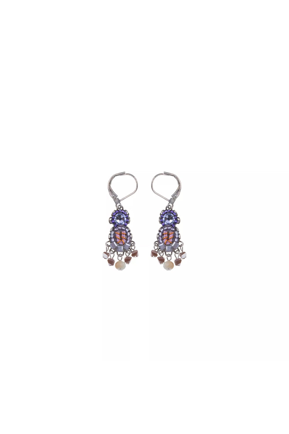 AYALA BAR PLUM BLOSSOM ORLI EARRINGS