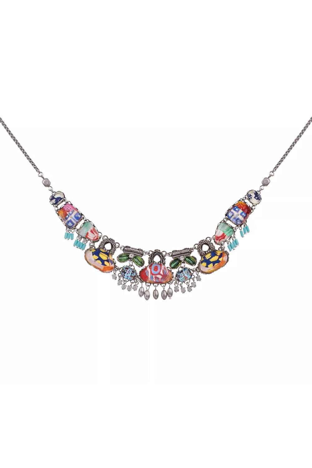 AYALA BAR COLOURFUL STATEMENT NECKLACE