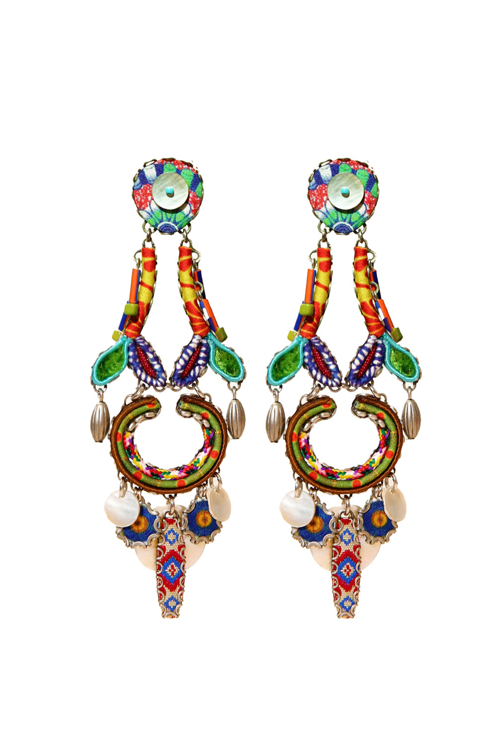 Ayala Bar Shell Beach Valentina Earrings