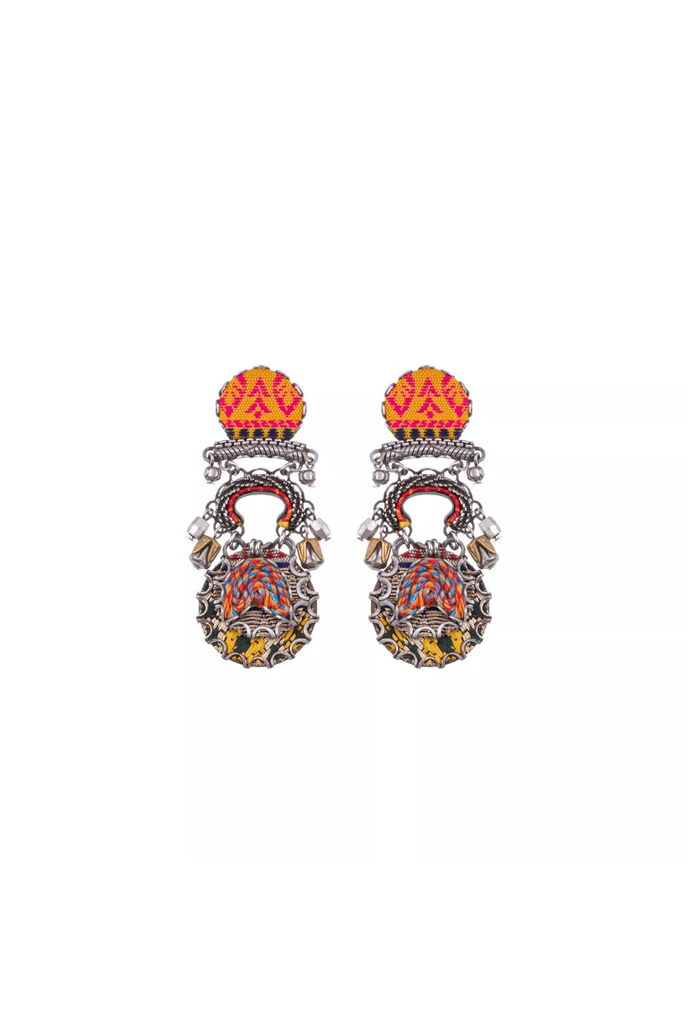 AYALA BAR EMBROIDERED DREAM VALO EARRINGS