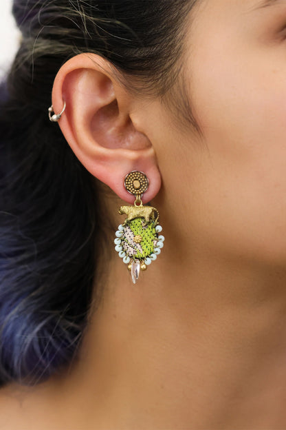 Ayala Bar Round Earrings Utopian Dream Set Iris