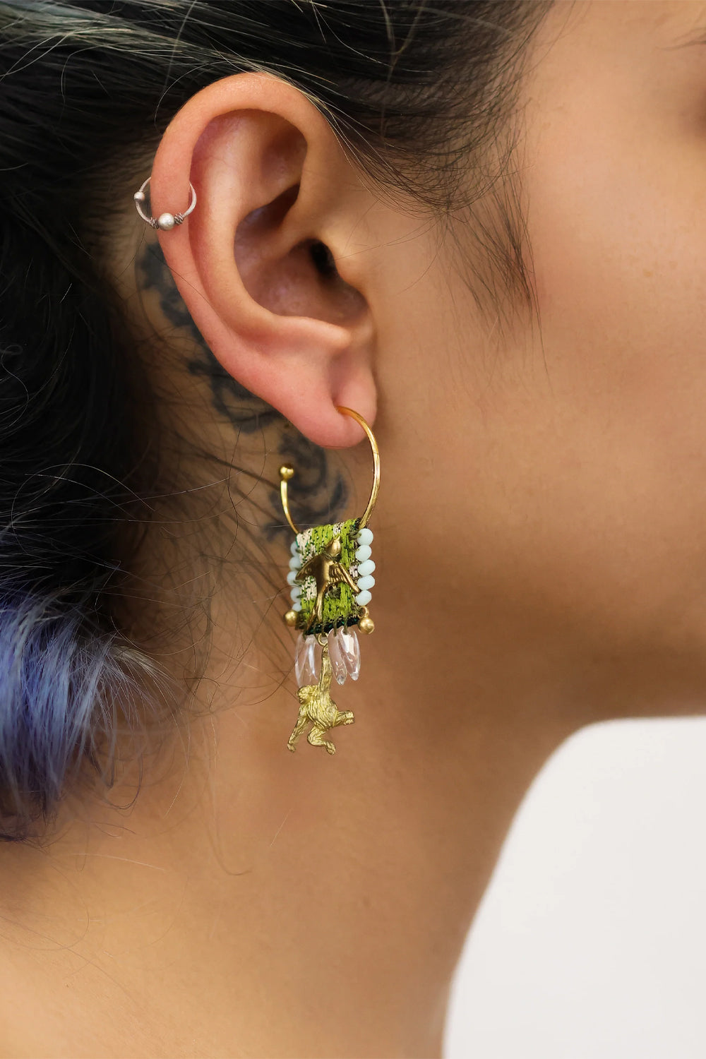 AYALA BAR HOOP EARRINGS UTOPIAN DREAM SET LUNA