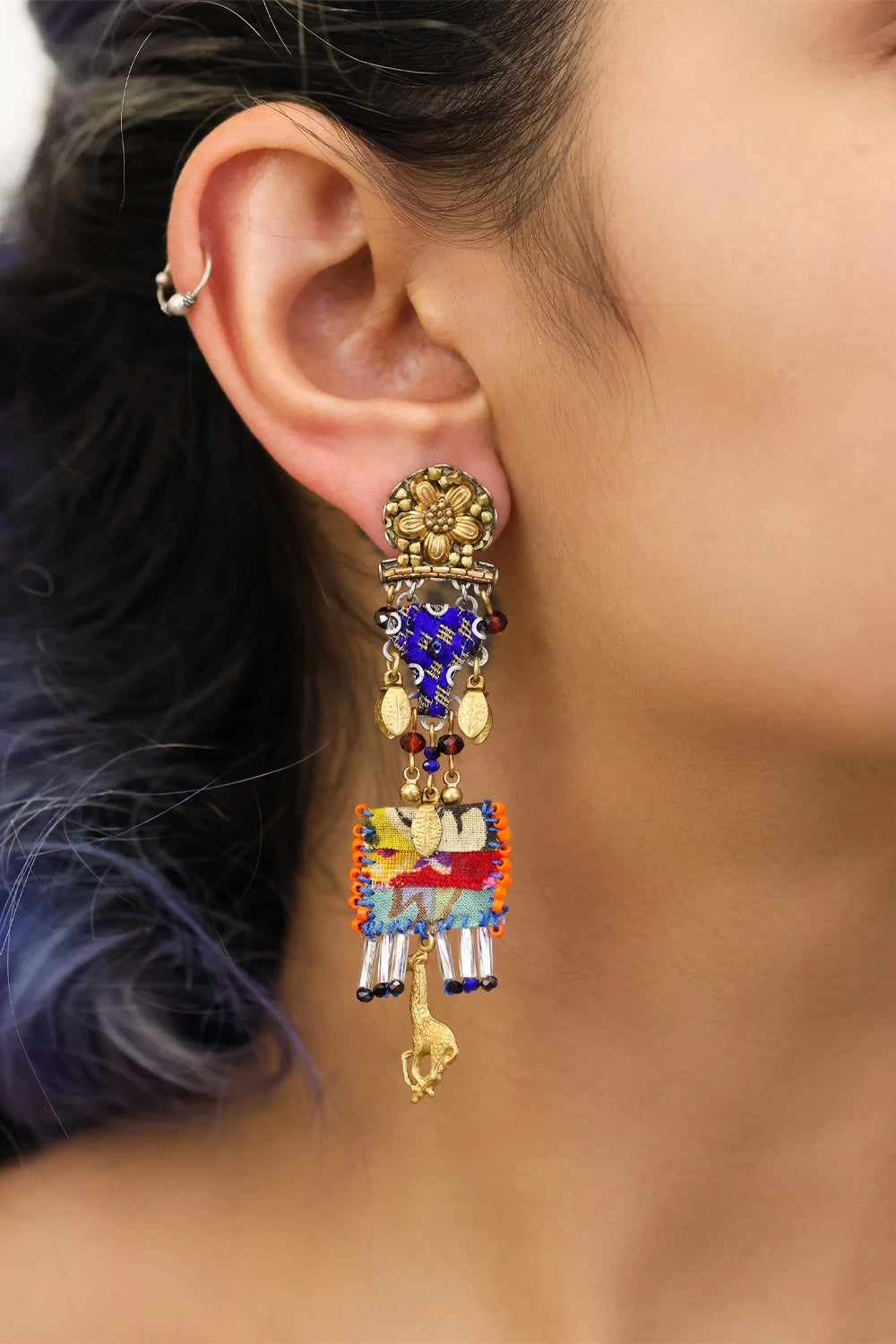 AYALA BAR ARTISTIC EARRINGS FANTASY SET SKY