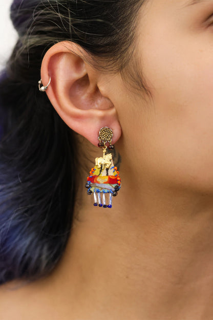 Ayala Bar Contemporary Earrings Fantasy Set Clay