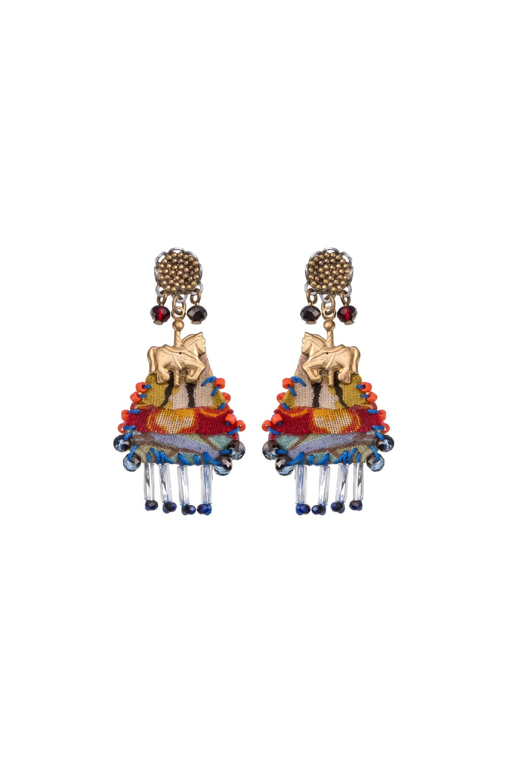 AYALA BAR CONTEMPORARY EARRINGS FANTASY SET CLAY