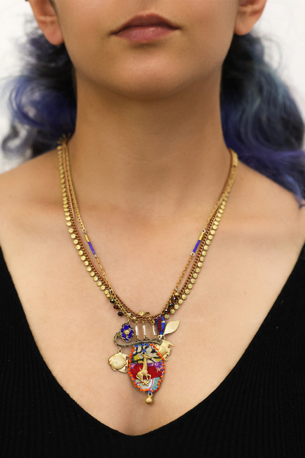 AYALA BAR BOHEMIAN NECKLACE FANTASY SET ORION