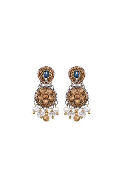 AYALA BAR GOLD VIBRANT EARRINGS GOLD TOTEM SET GILDA