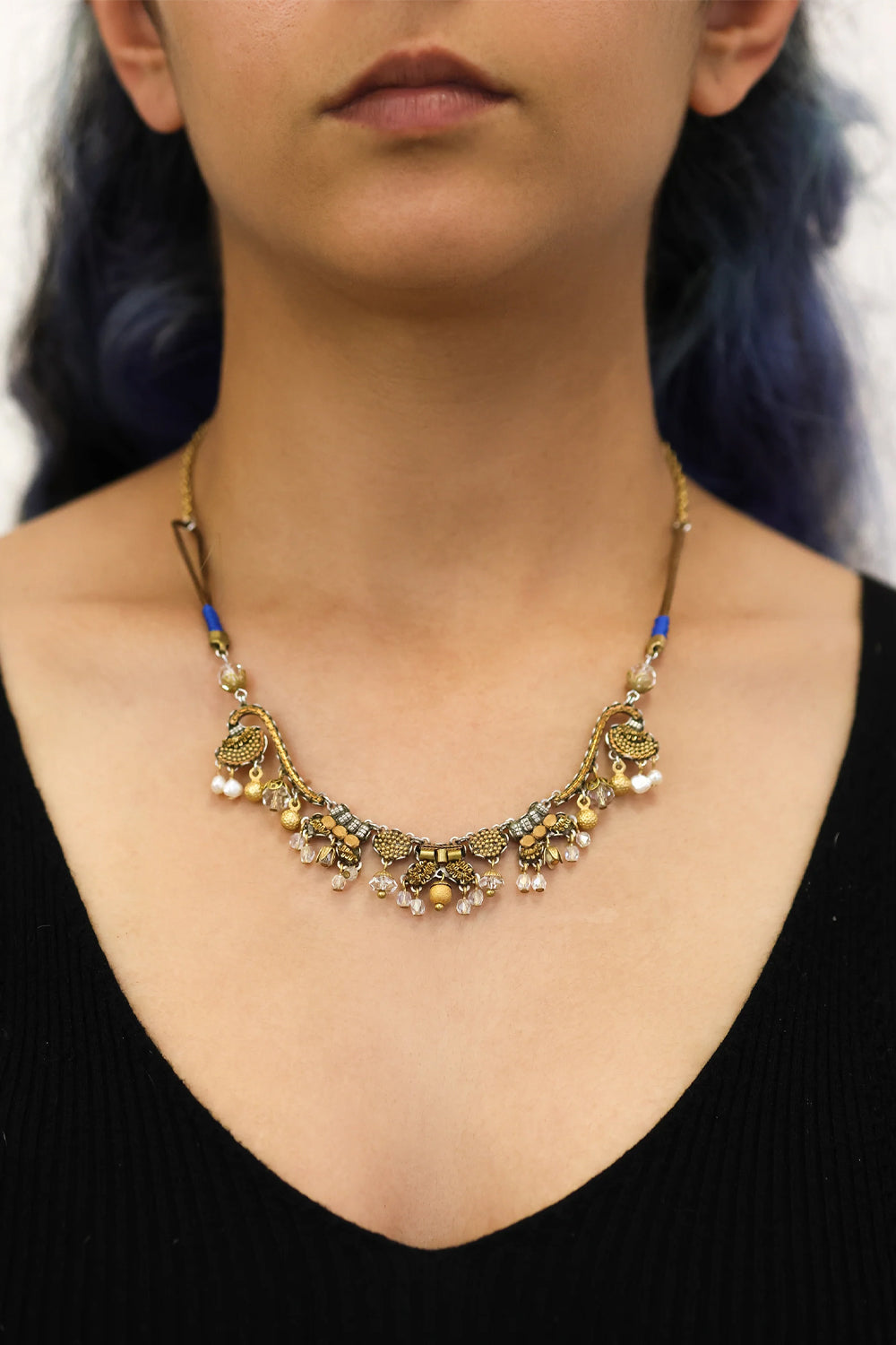 AYALA BAR GOLD CLASSIC NECKLACE GOLD TOTEM SET THEA