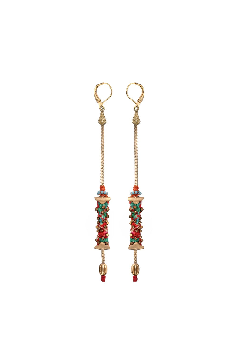 AYALA BAR QUEEN OF SHEBA DANGLING EARRINGS HONEYROSE