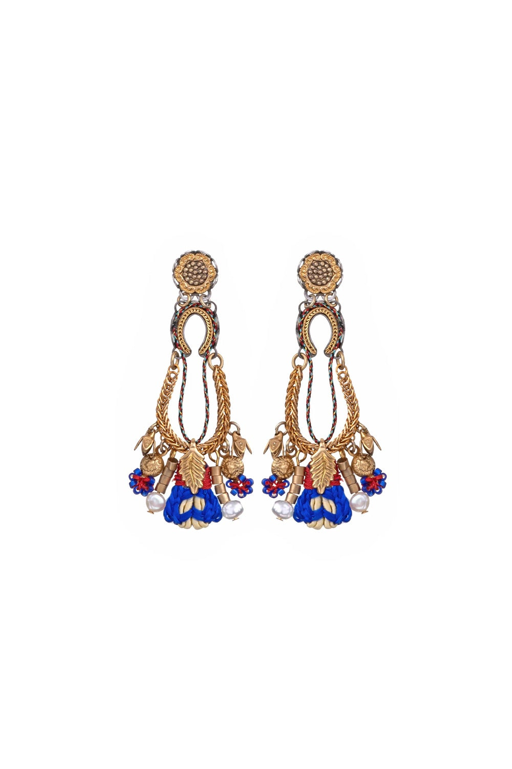 AYALA BAR QUEEN OF SHEBA BOHEMIAN EARRINGS SONA