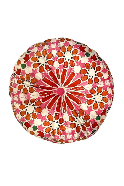 Anna Chandler Velvet Round Cushion Marrakesh Express