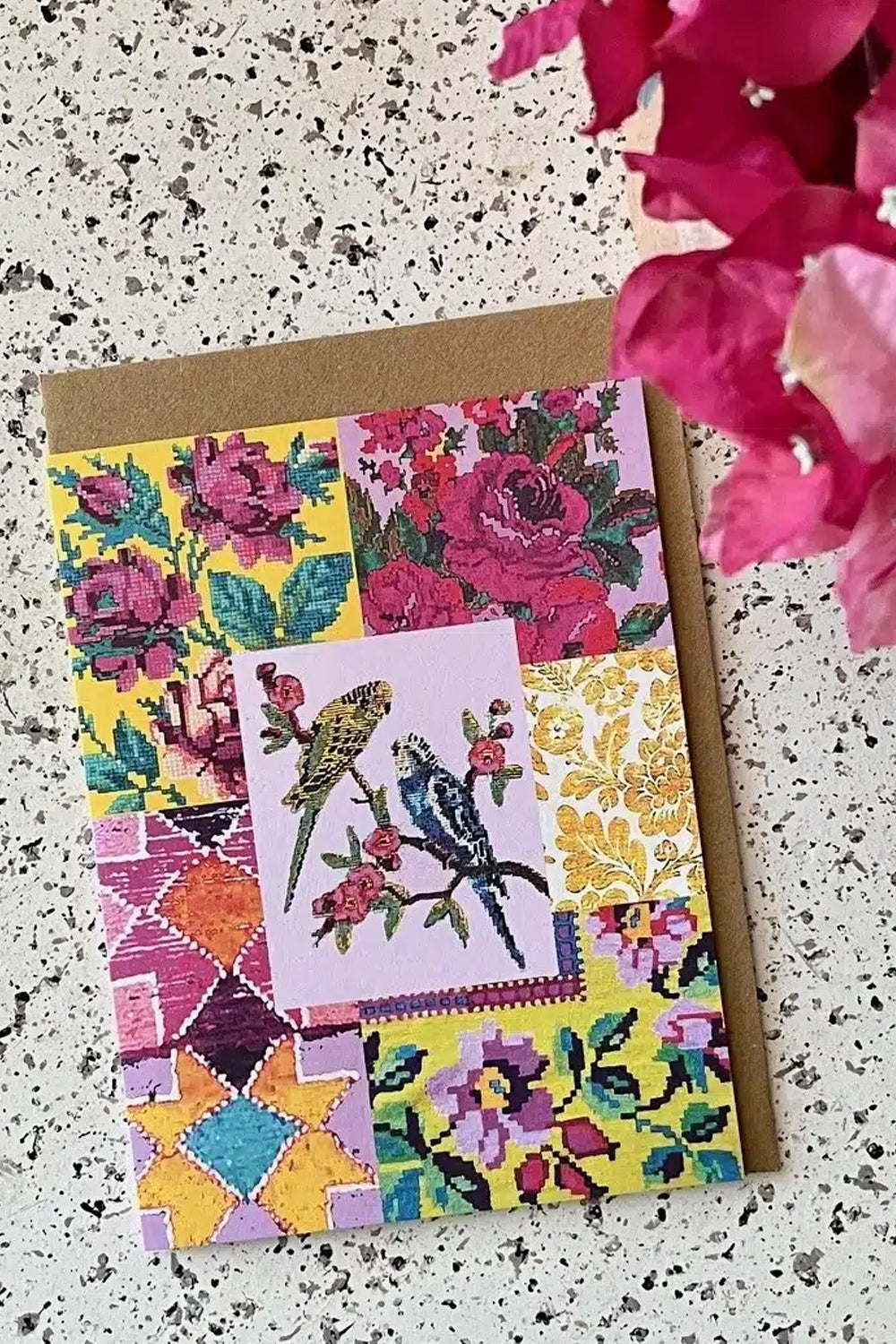 Anna Chandler Card Budgies