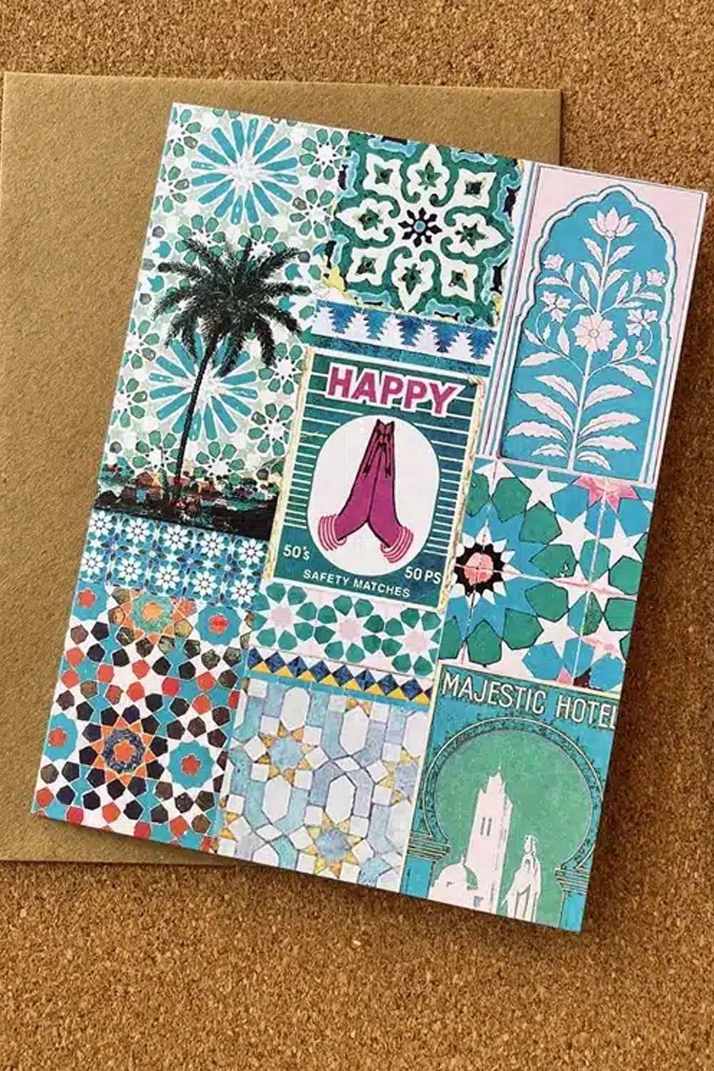 Anna Chandler Card Happy Green