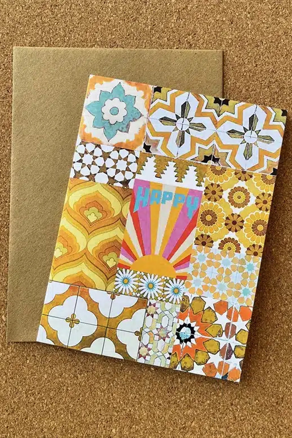 Anna Chandler Card Happy Yellow