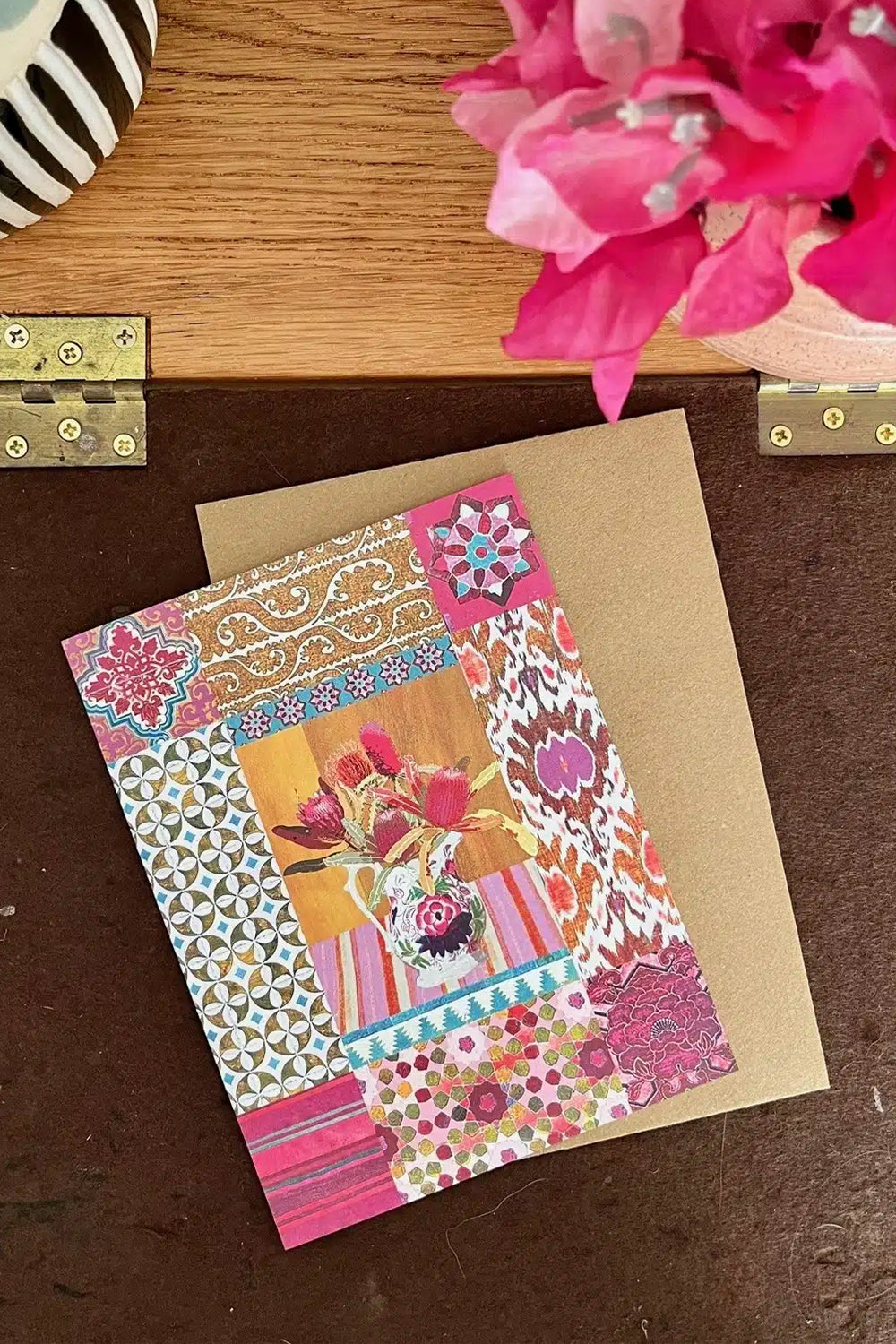 Anna Chandler Card Wildflower Yellow