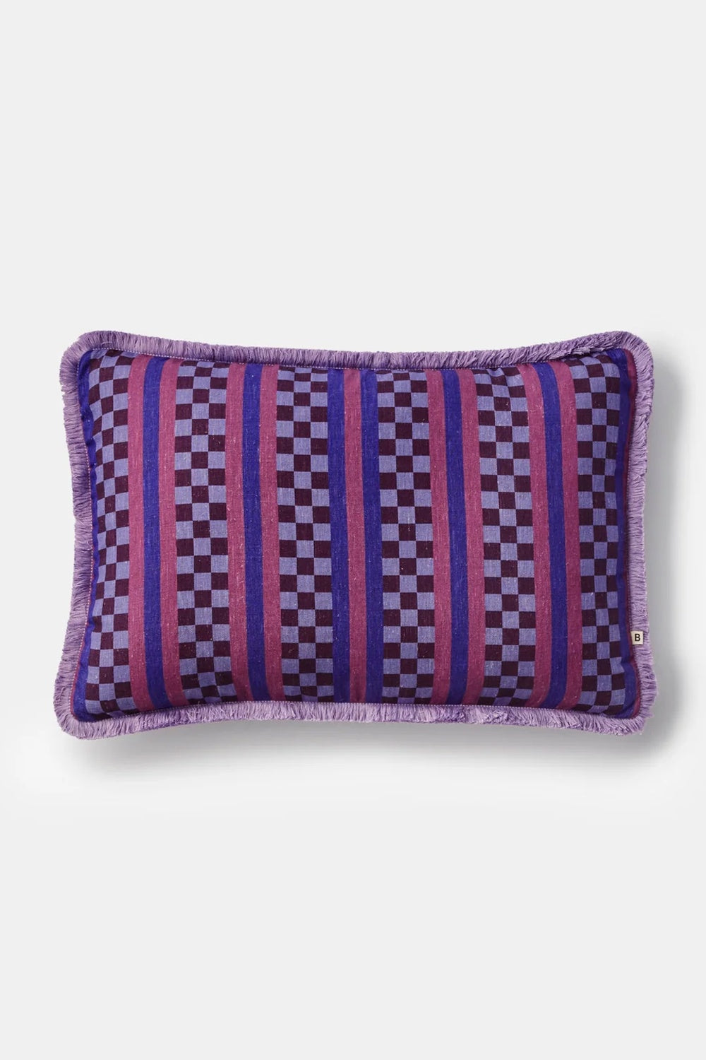 Bonnie and Neil Marco Tile Lilac 60x40cm Cushion