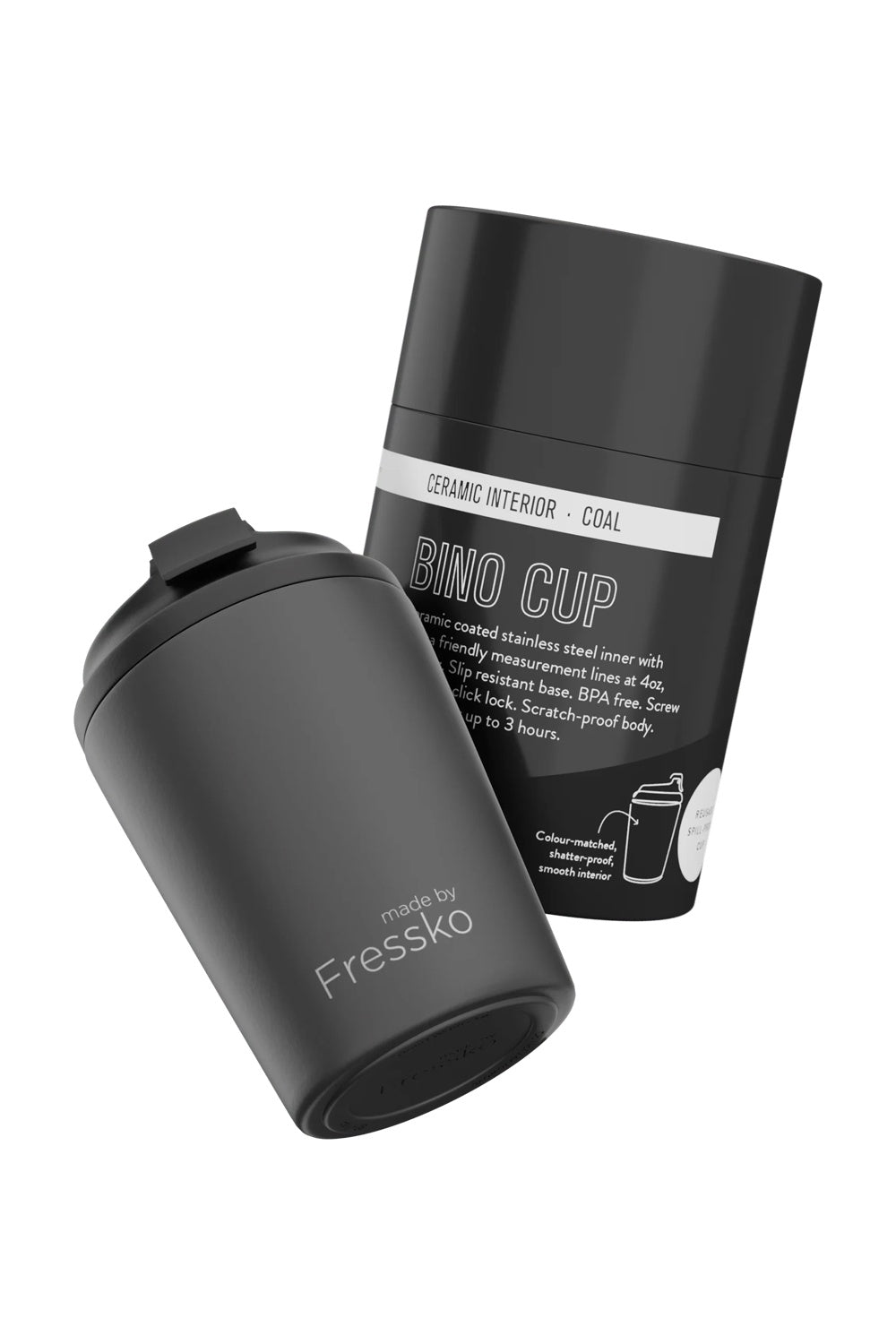 FRESSKO COFFEE CUP BINO COAL