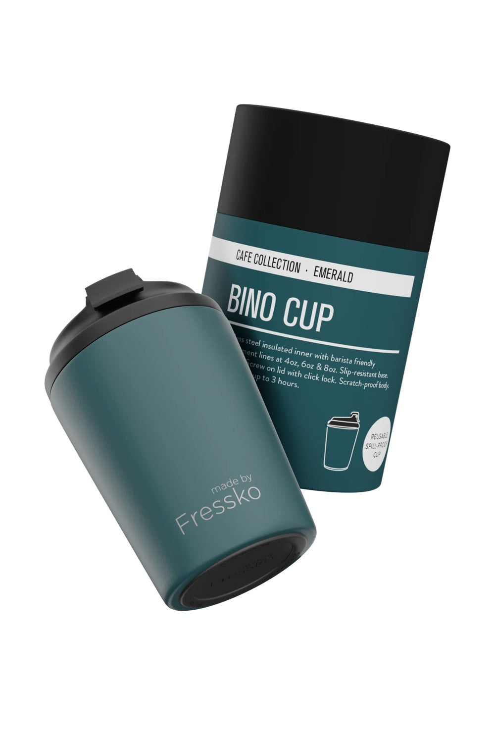 FRESSKO COFFEE CUP BINO EMERALD