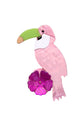 SIA BROOCH PARROT PINK