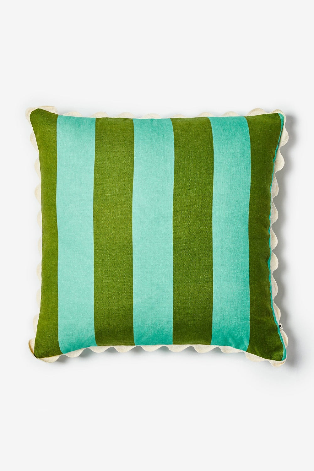BONNIE AND NEIL BIG STRIPE MINT CUSHION 60CM