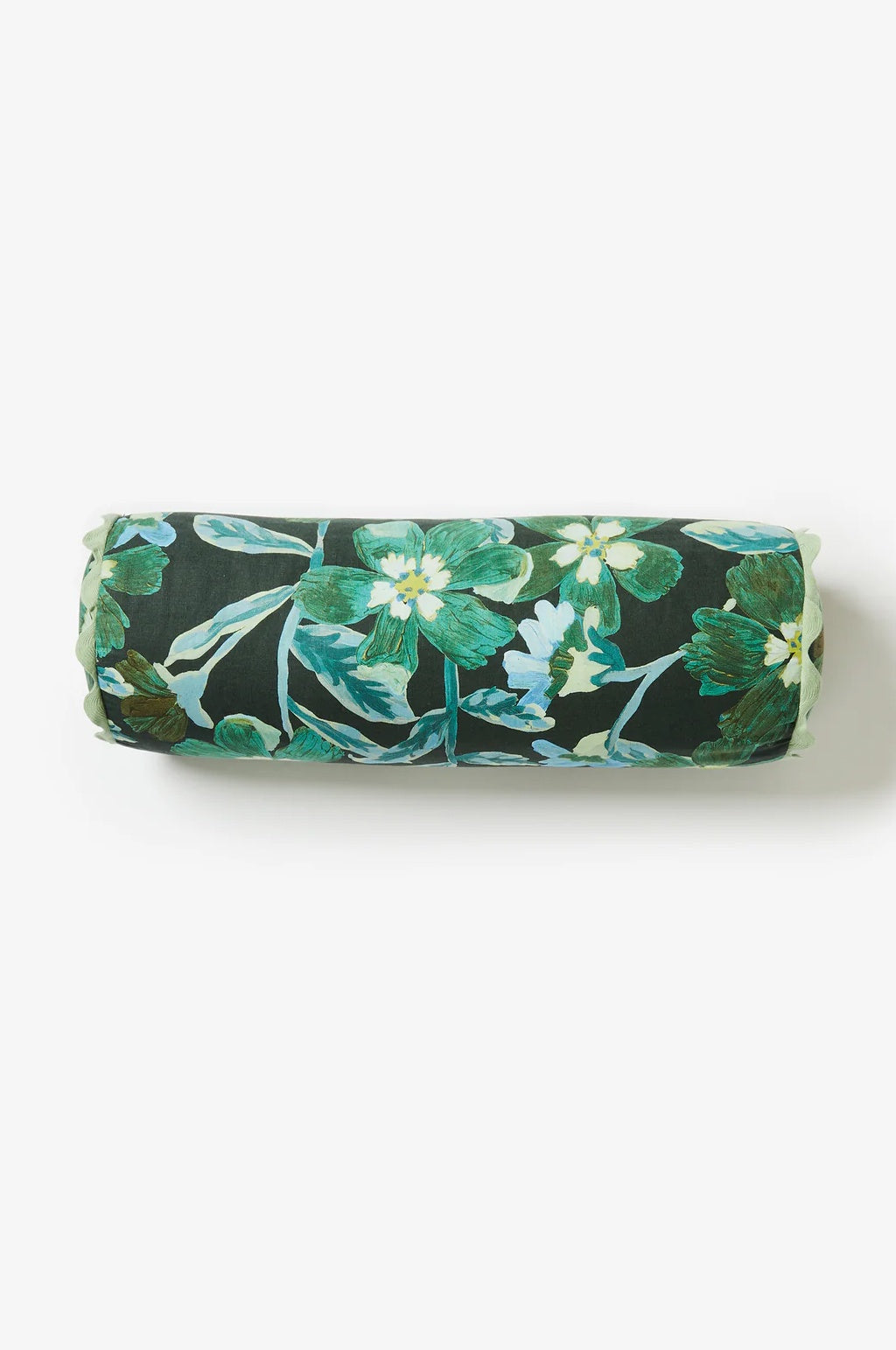 BONNIE AND NEIL CUSHION COSMOS GREEN BOLSTER 60CM