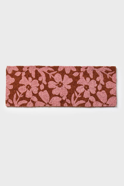 BONNIE AND NEIL MALLOW PINK DOOR MAT LONG