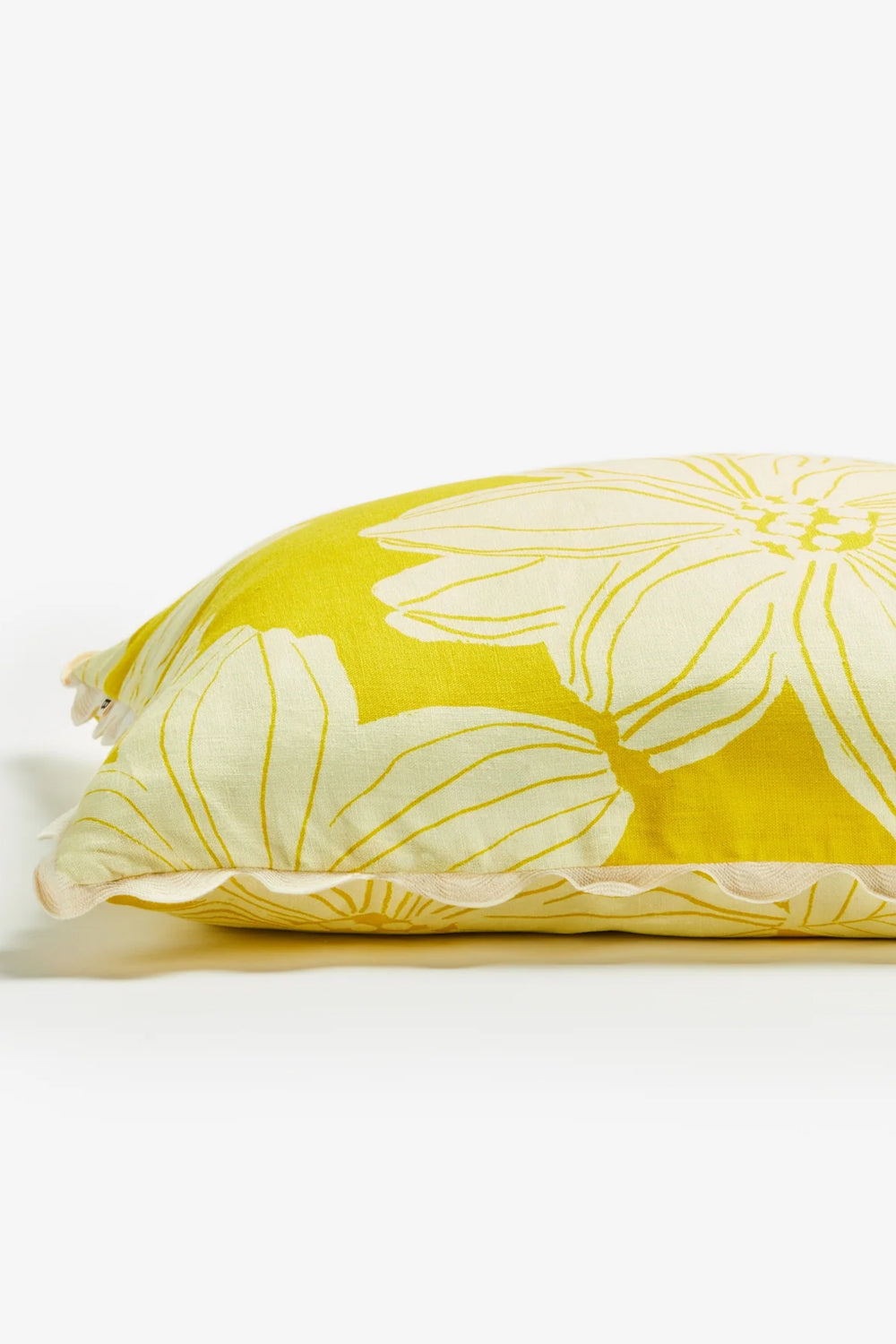 BONNIE AND NEIL MARGOT LEMON CUSHION 60CM