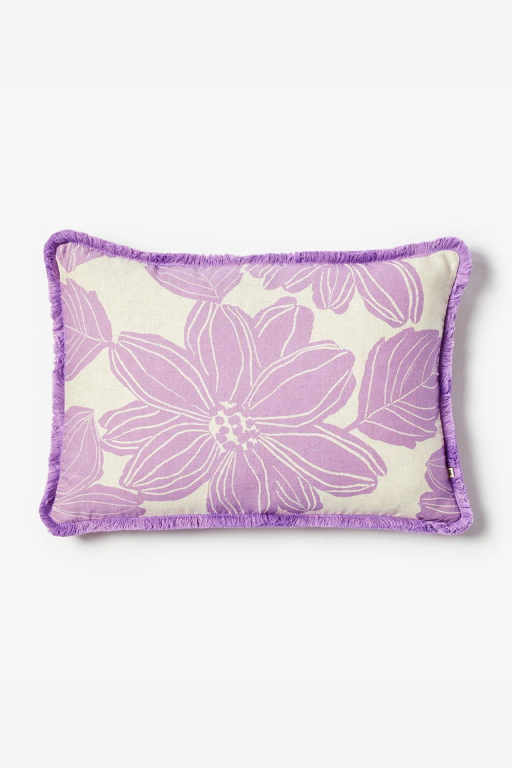 BONNIE AND NEIL MARGOT LILAC CUSHION 60CM X 40CM