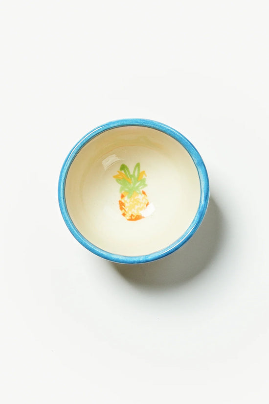 BONNIE AND NEIL PINEAPPLE YELLOW SMALL BOWL