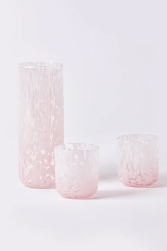 BONNIE AND NEIL DOTS PINK TUMBLERS (SET OF 2)