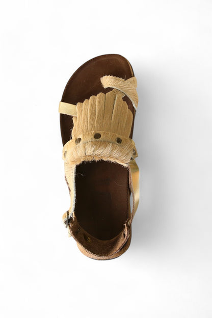 BOSABO FRINGE CAPUCHINO SANDAL