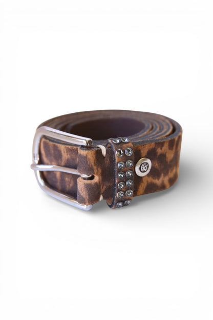 B.BELTS BAILEYS DARK BROWN MULTI