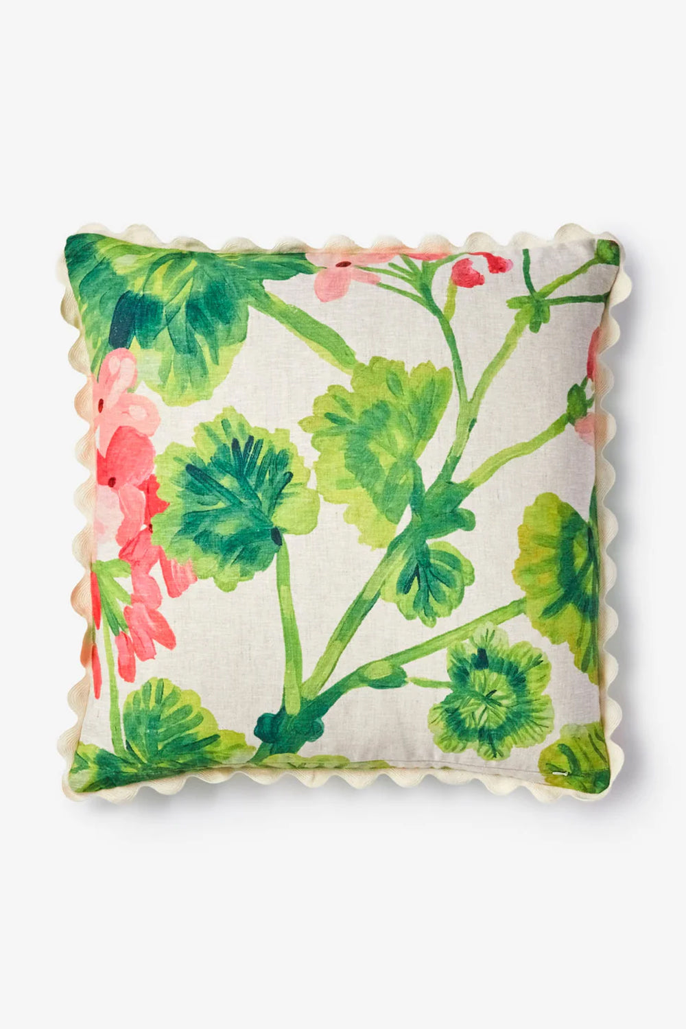 Bonnie and Neil Geranium Multi 60cm Cushion