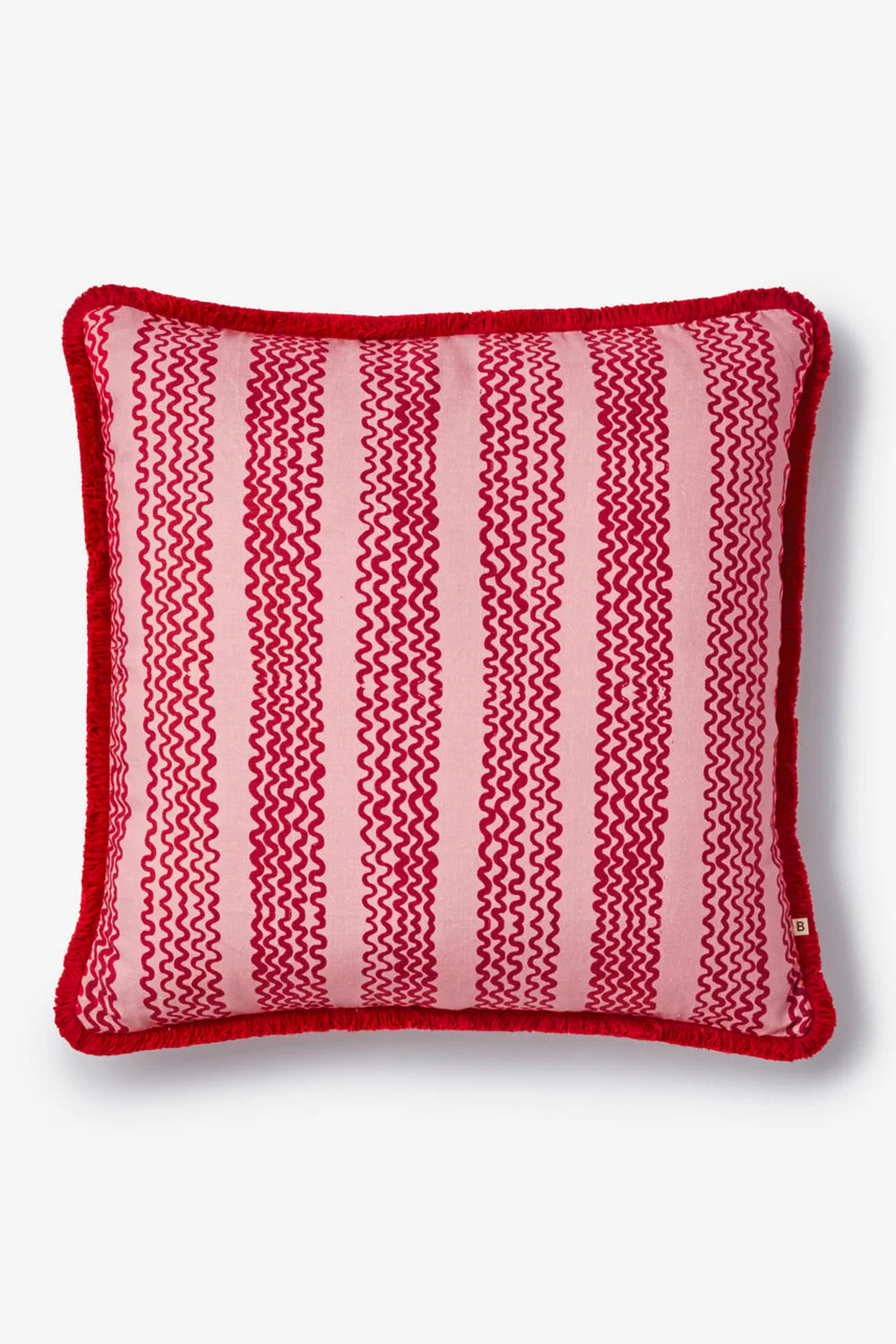 Bonnie and Neil Mini Wave Pink 60cm Cushion