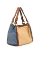 CATERINA LUCCHI ANNA SMALL SHOPPING MULTICOLOUR LEATHER BAG