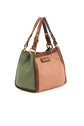 CATERINA LUCCHI ANNA SMALL SHOPPING MULTICOLOUR LEATHER BAG