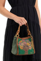 CATERINA LUCCHI ANNA SMALL SHOPPING WOMEN PRINT LEATHER BAG