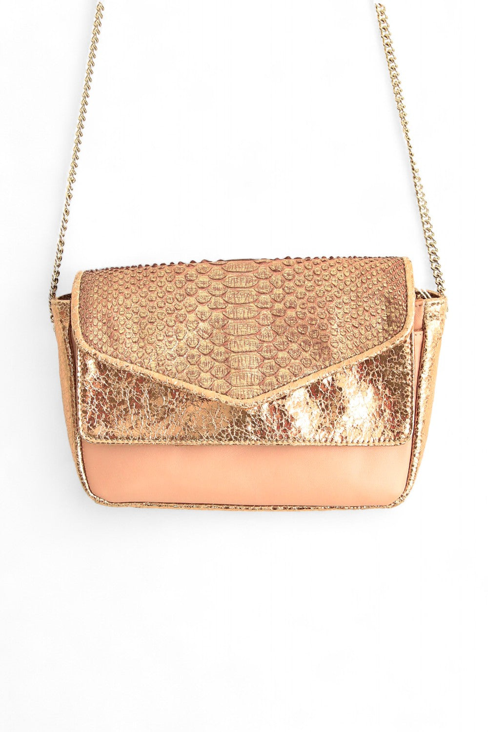 CRAIE MINI LECON PYTHON WOOD PURSE