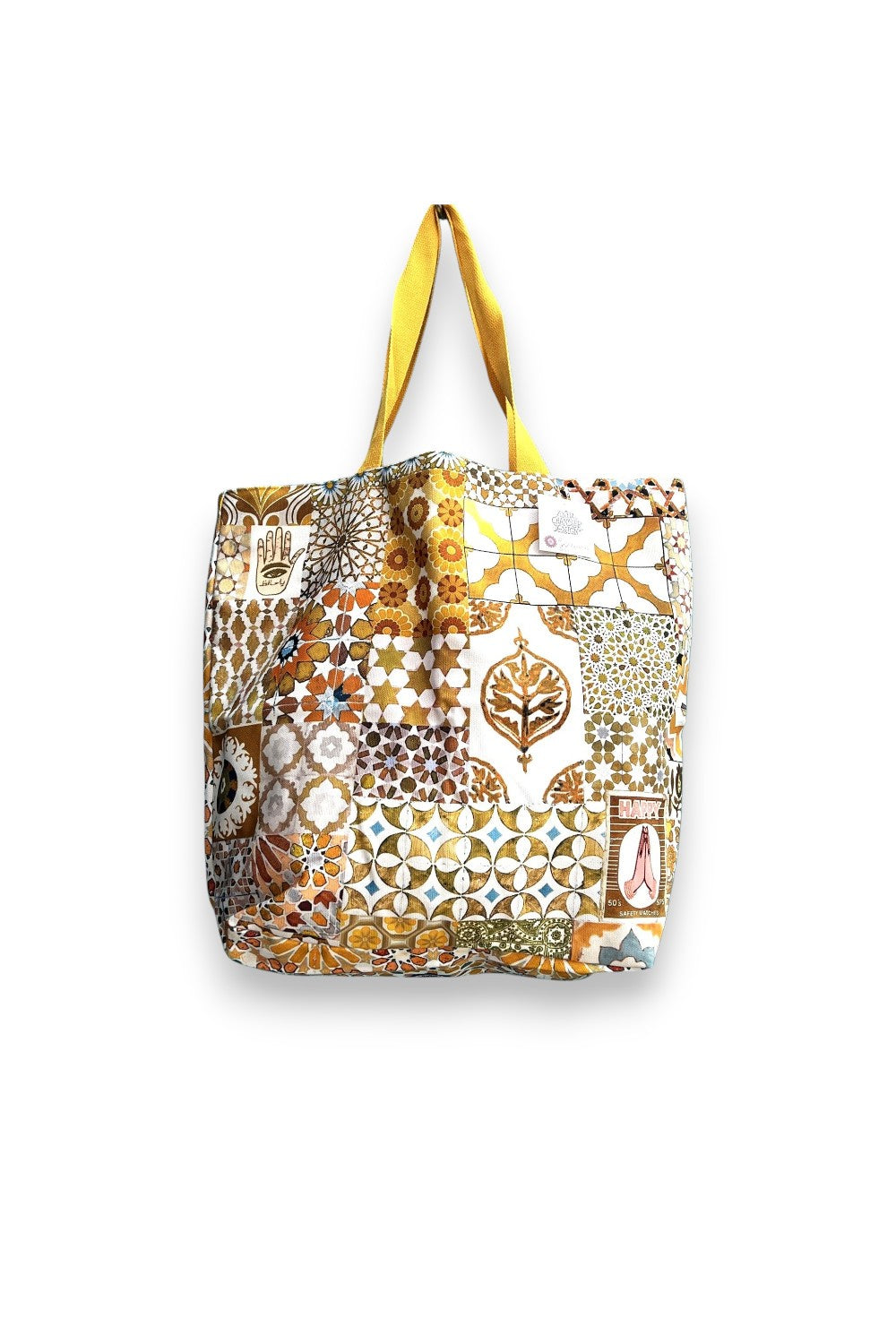 ANNA CHANDLER DOUBLE SIDED CANVAS BAG KASBAH