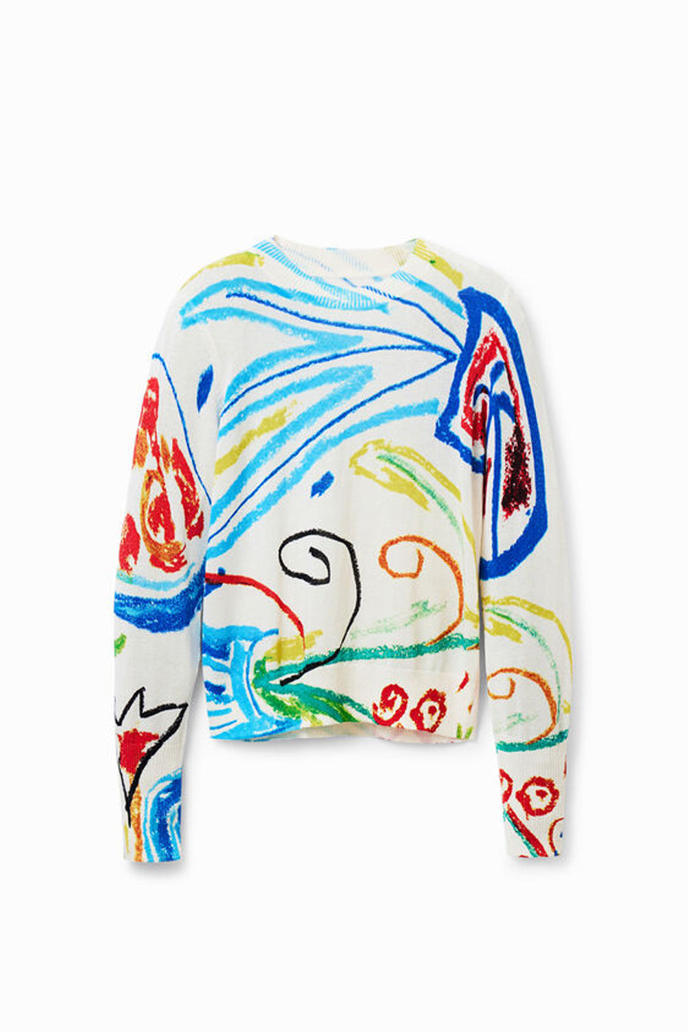 DESIGUAL ILLUSTRATIONS PULLOVER