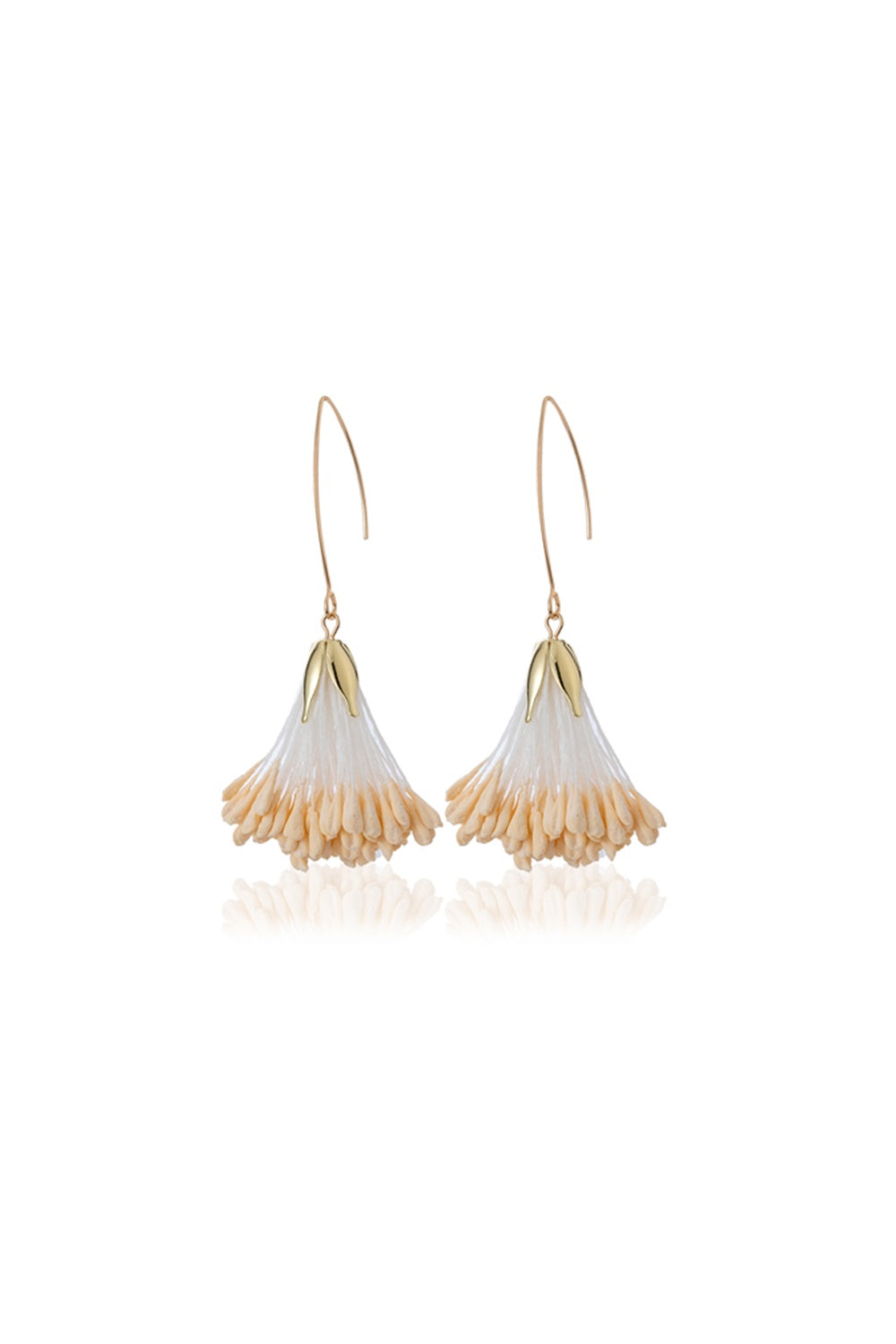 FLORA EARRING TRUMPET EARRING BLUSH