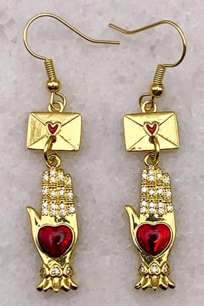 Ghost &amp; Lola Love Letter Earrings