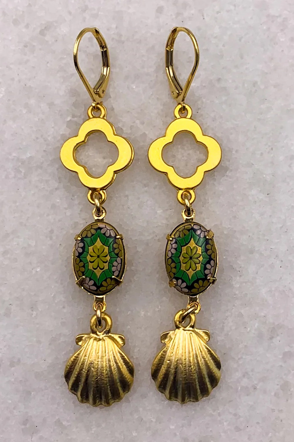 Ghost &amp; Lola Mosaic Earrings