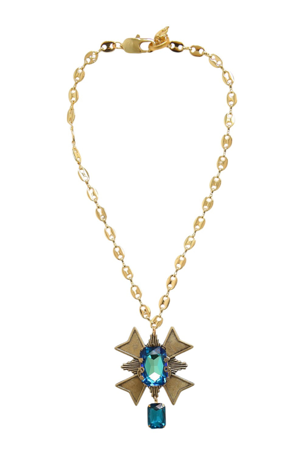 GHOST AND LOLA AZURE NECKLACE