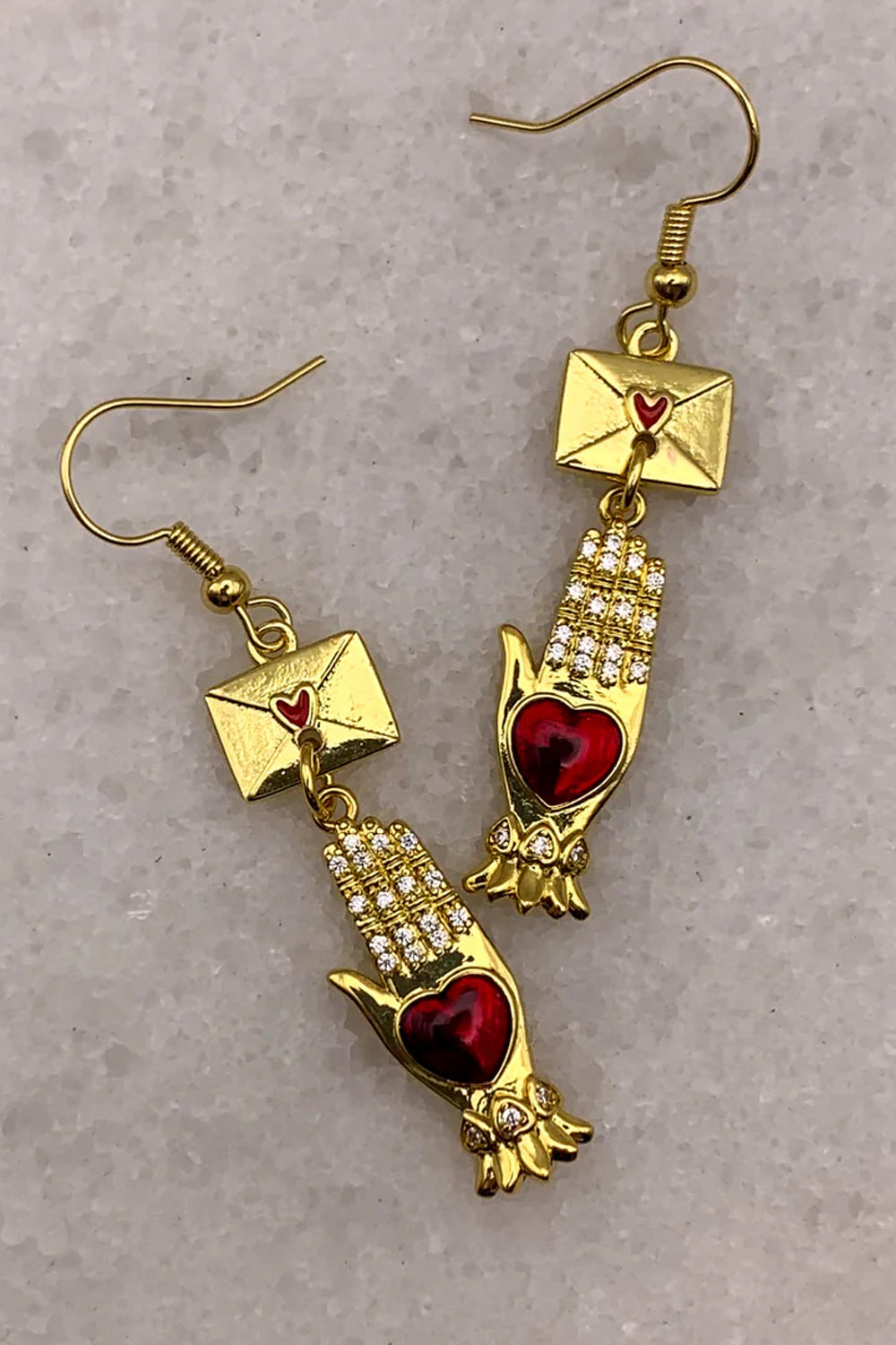 Ghost &amp; Lola Love Letter Earrings