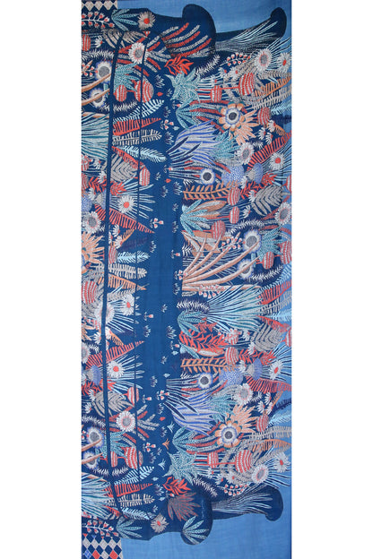 Inoui Editions Savage Blue Scarf